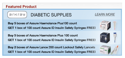 Arkray Diabetic Supplies Special Offer